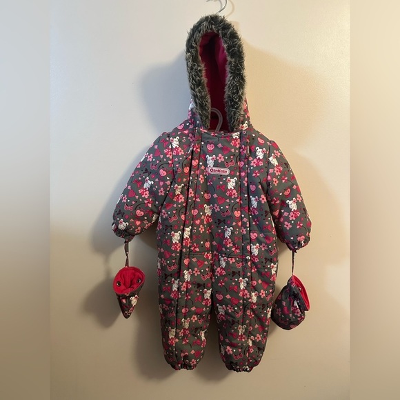 (K) OSHKOSH one piece snowsuit. Size 18Months. EUC. - Picture 1 of 5